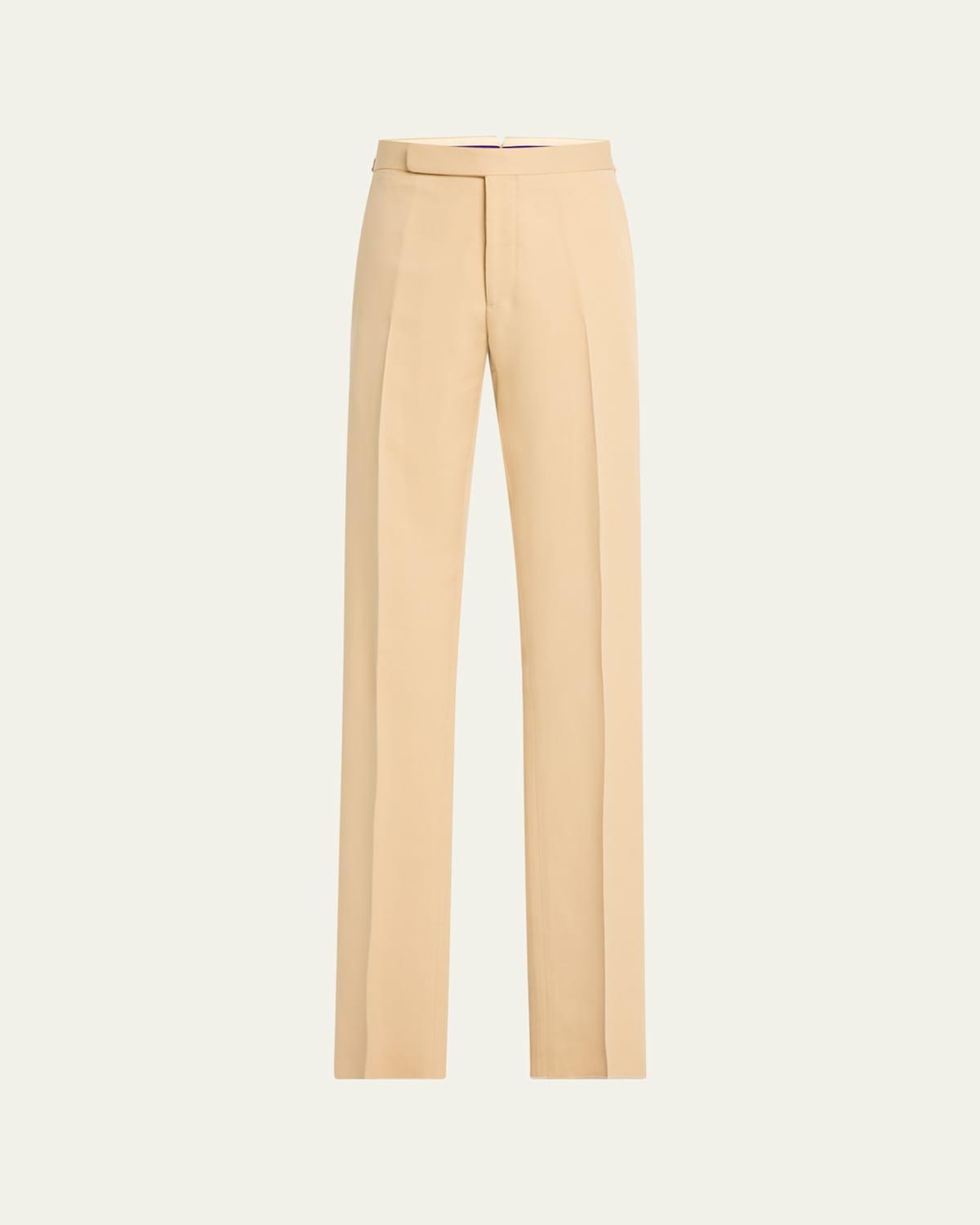 Mens Gregory Hand-Tailored Silk Suit Trousers Product Image
