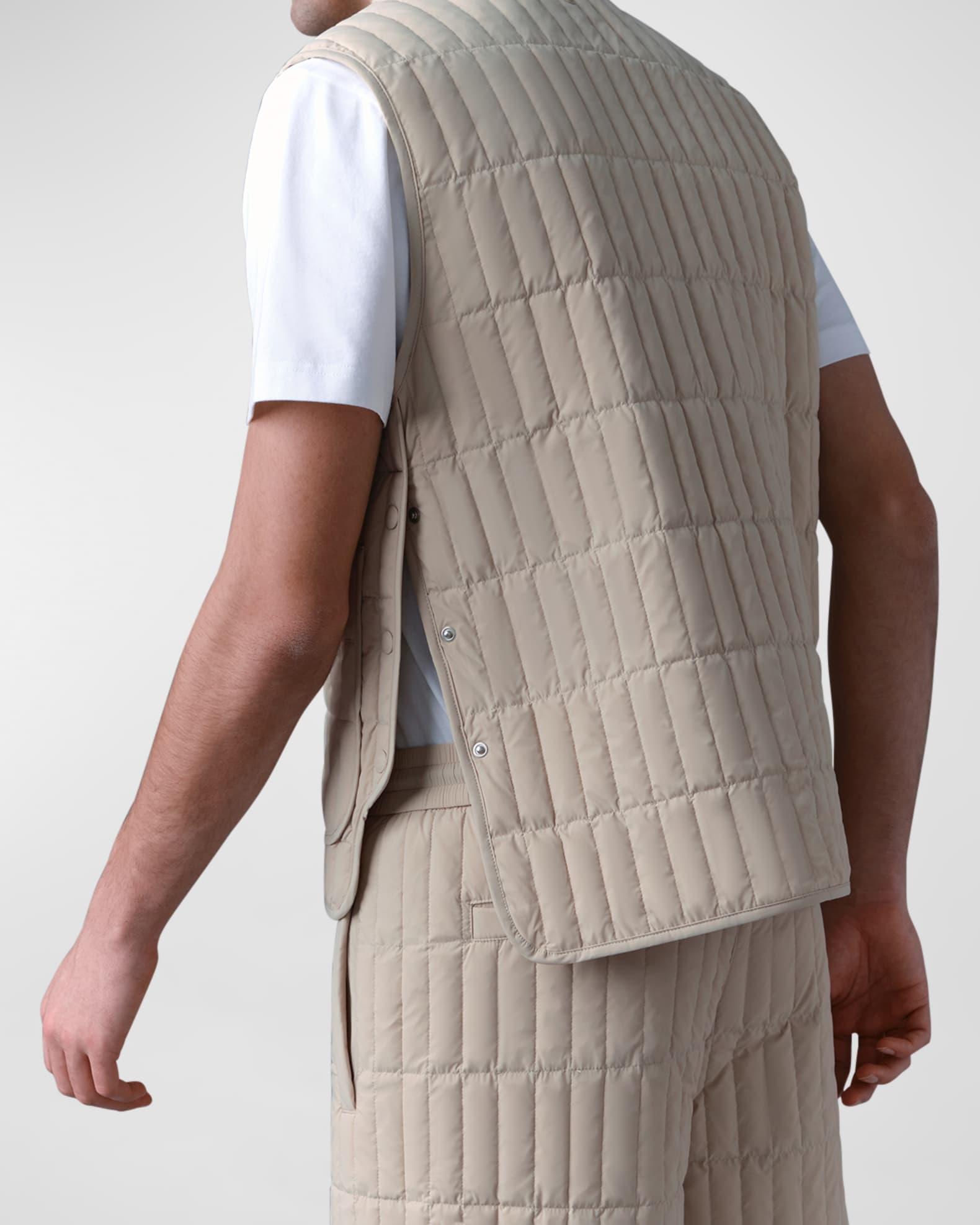 Men's Levi Water-Resistant Quilted Down Vest Product Image