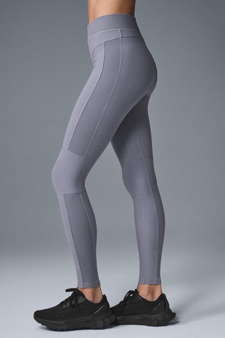 Alosoft High-Waist Head Start Legging - Fog Product Image