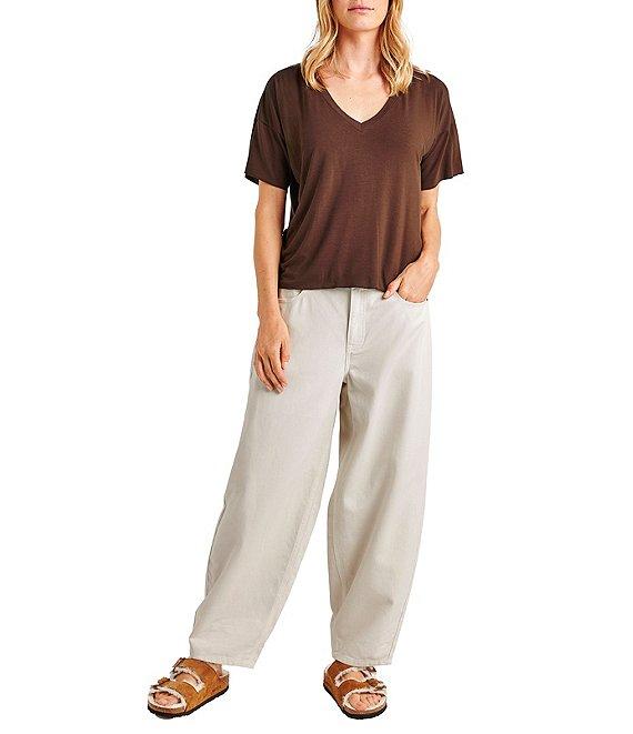 Splendid Bamboo V-Neck Short Sleeve Tee Product Image