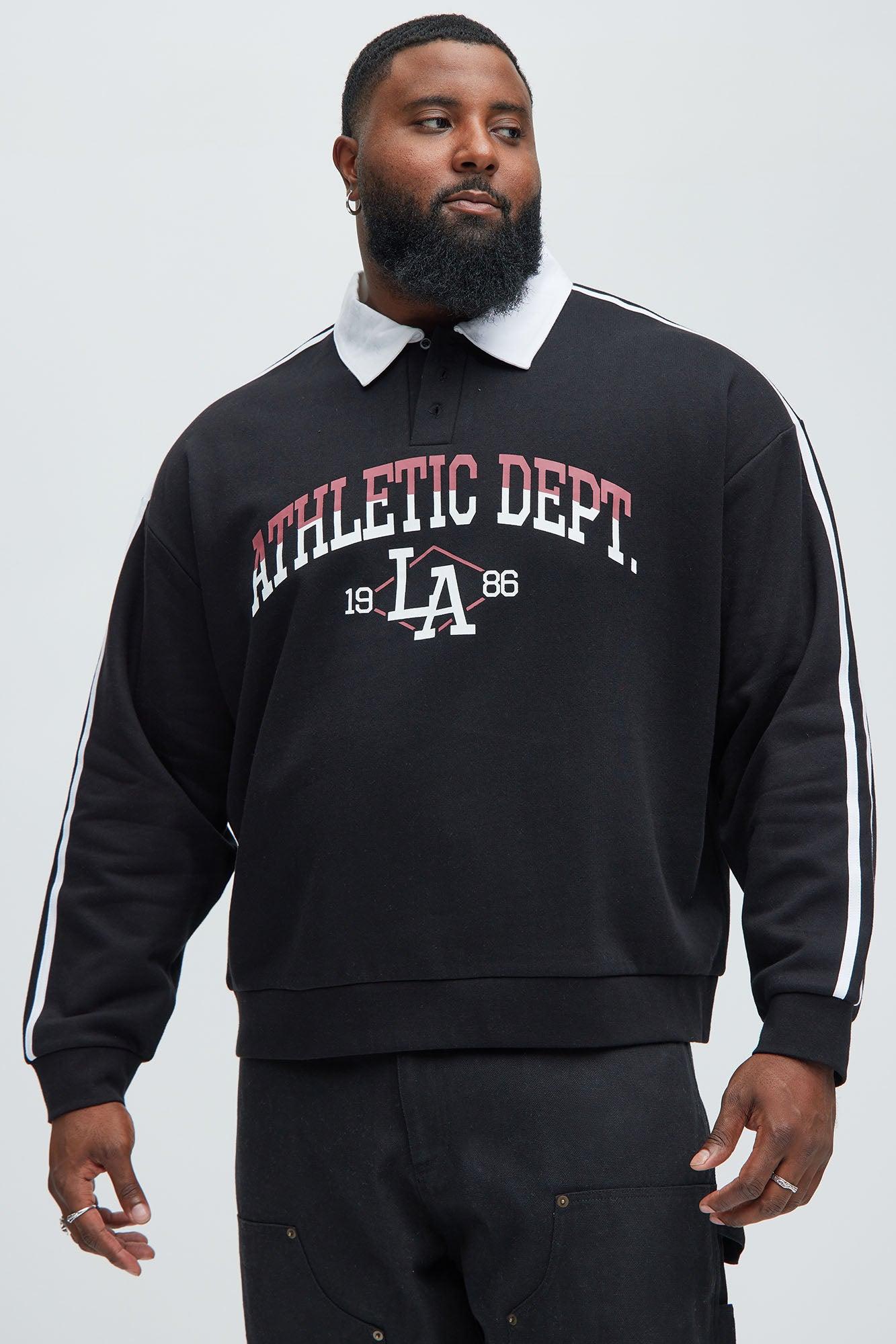 LA 1966 Athletic Dept. Collar Sweatshirt - Black Product Image
