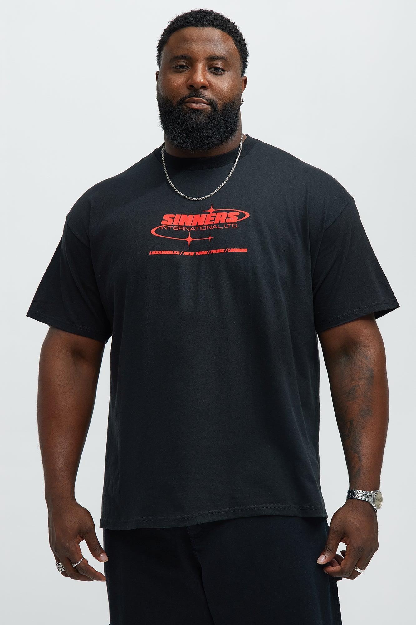 Worldwide Sinners Short Sleeve Tee - Black Product Image
