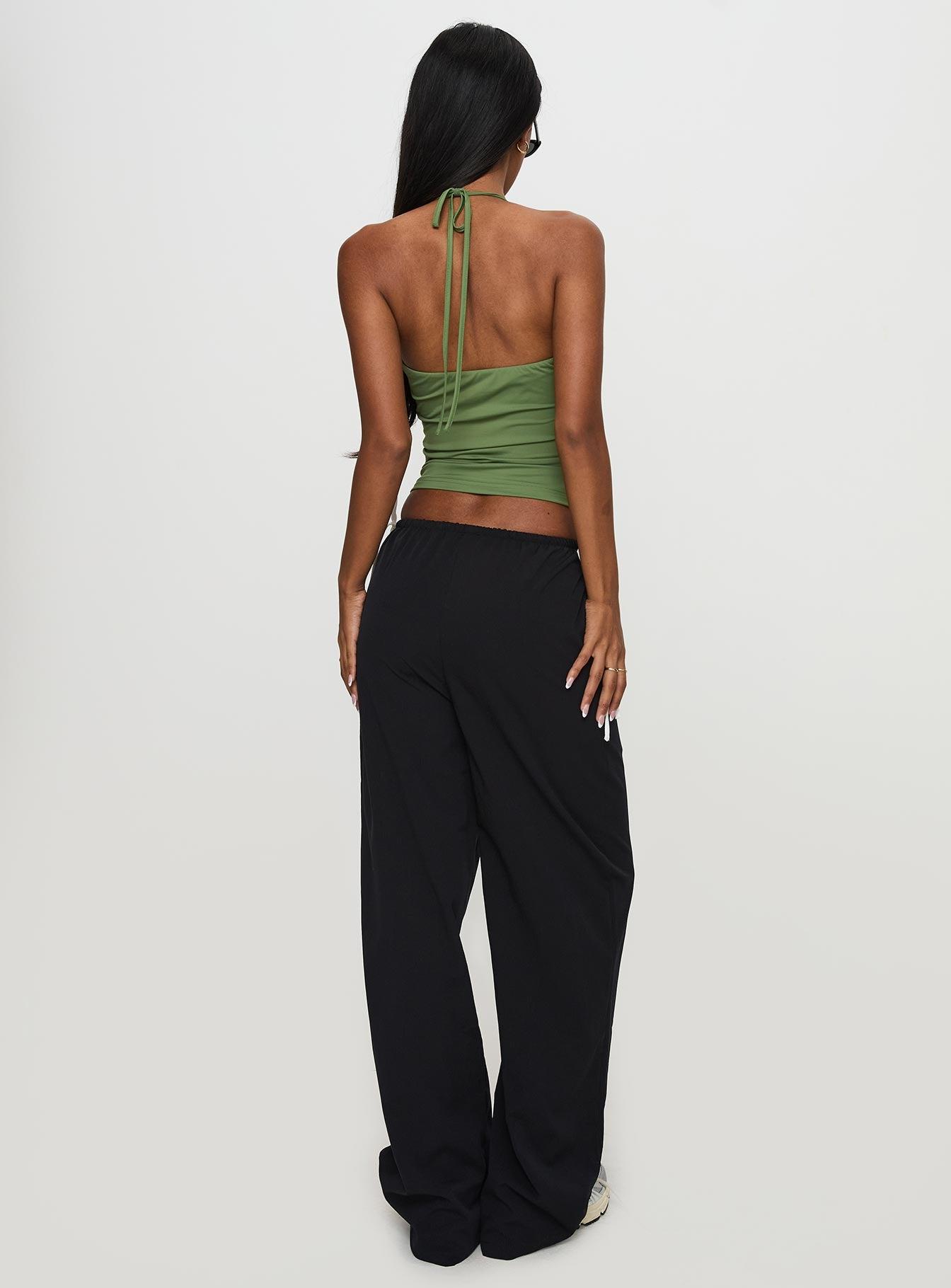 Sweet As Sugar Bow Pants Black / White Product Image