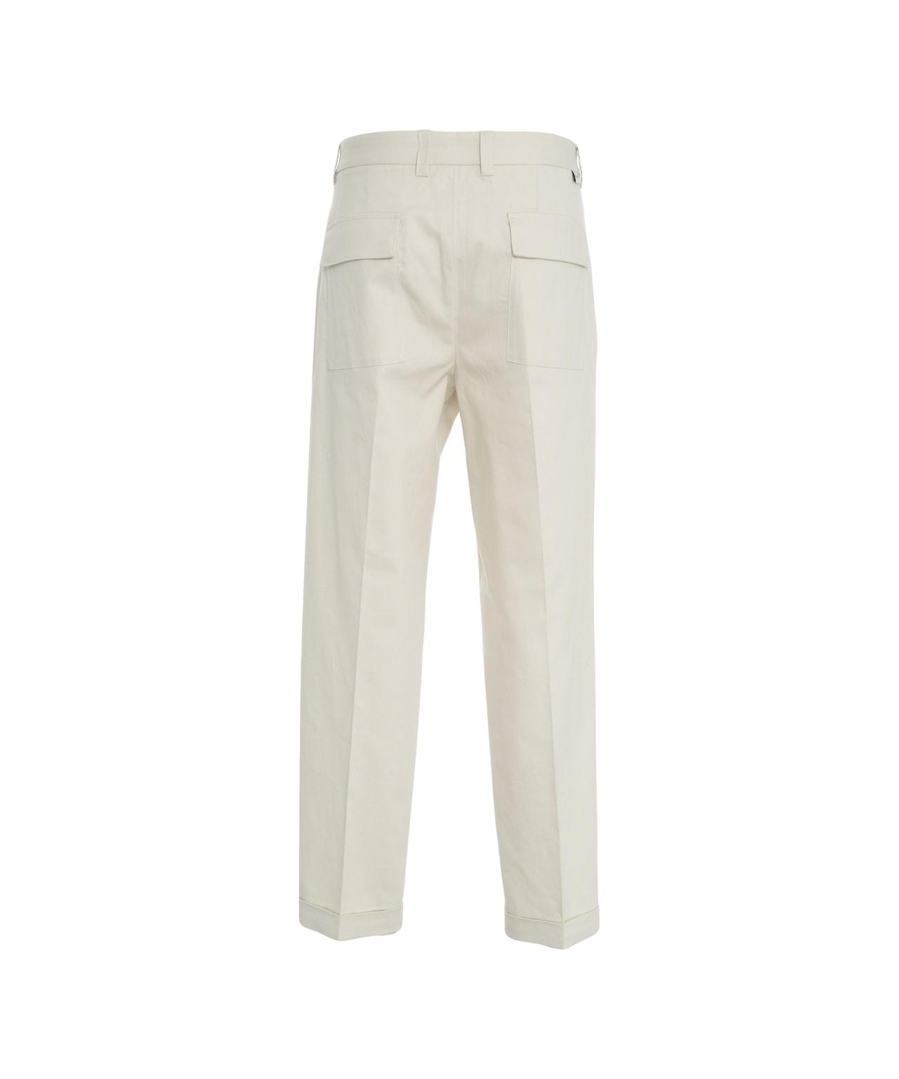 Linen blend chino pants Product Image