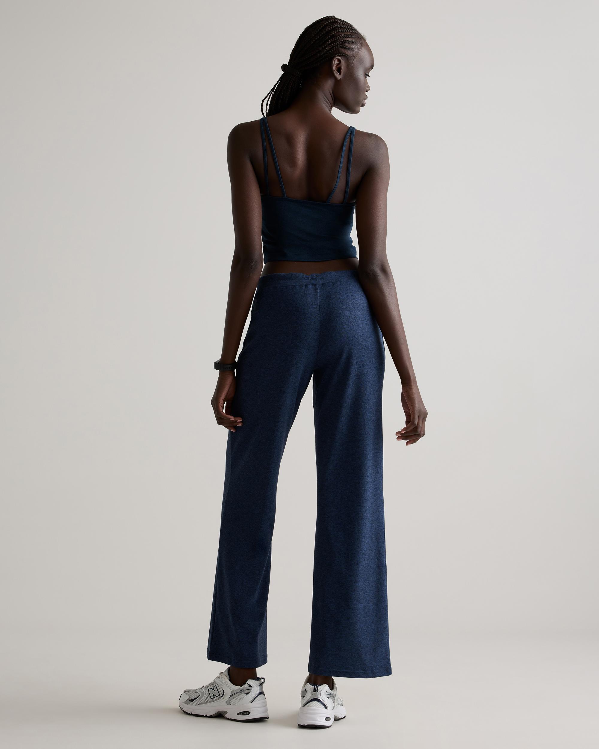 Quince | Women's Flowknit Wide Leg Pants Recycled Polyester Product Image