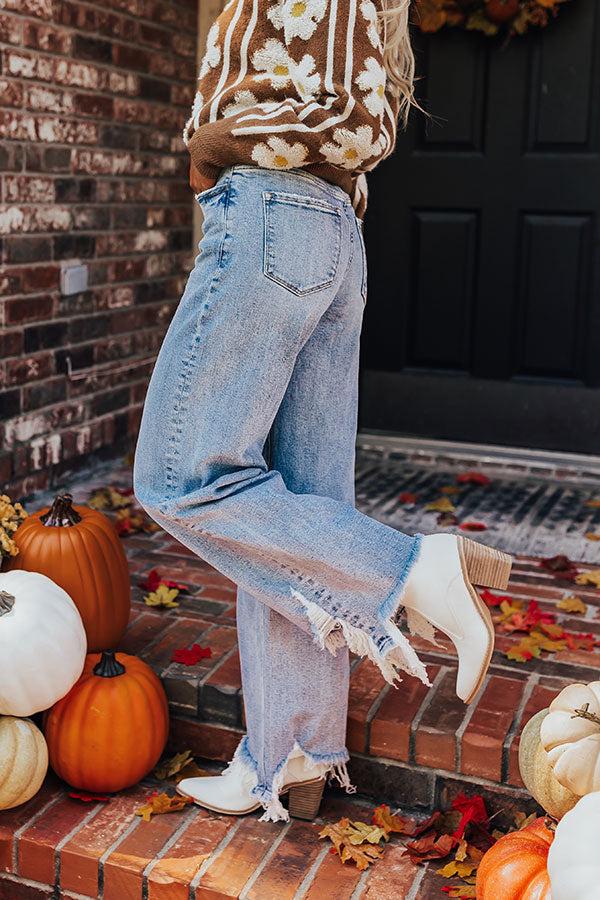 The Alice High Waist Straight Leg Jean Product Image