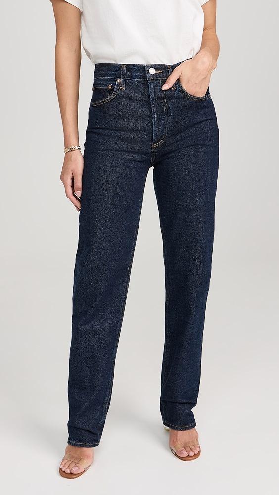 AGOLDE 90s Pinch Waist Long Jeans | Shopbop Product Image