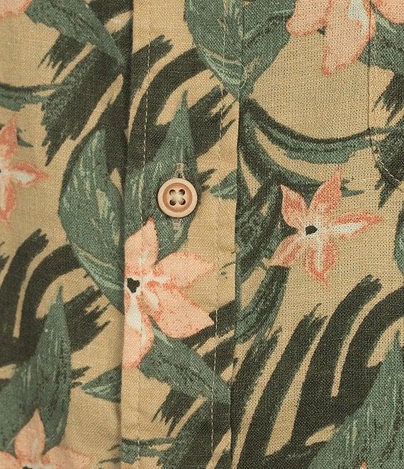Rowm's Outsider's Oasis Short Sleeve Medium Floral Print Shirt Product Image
