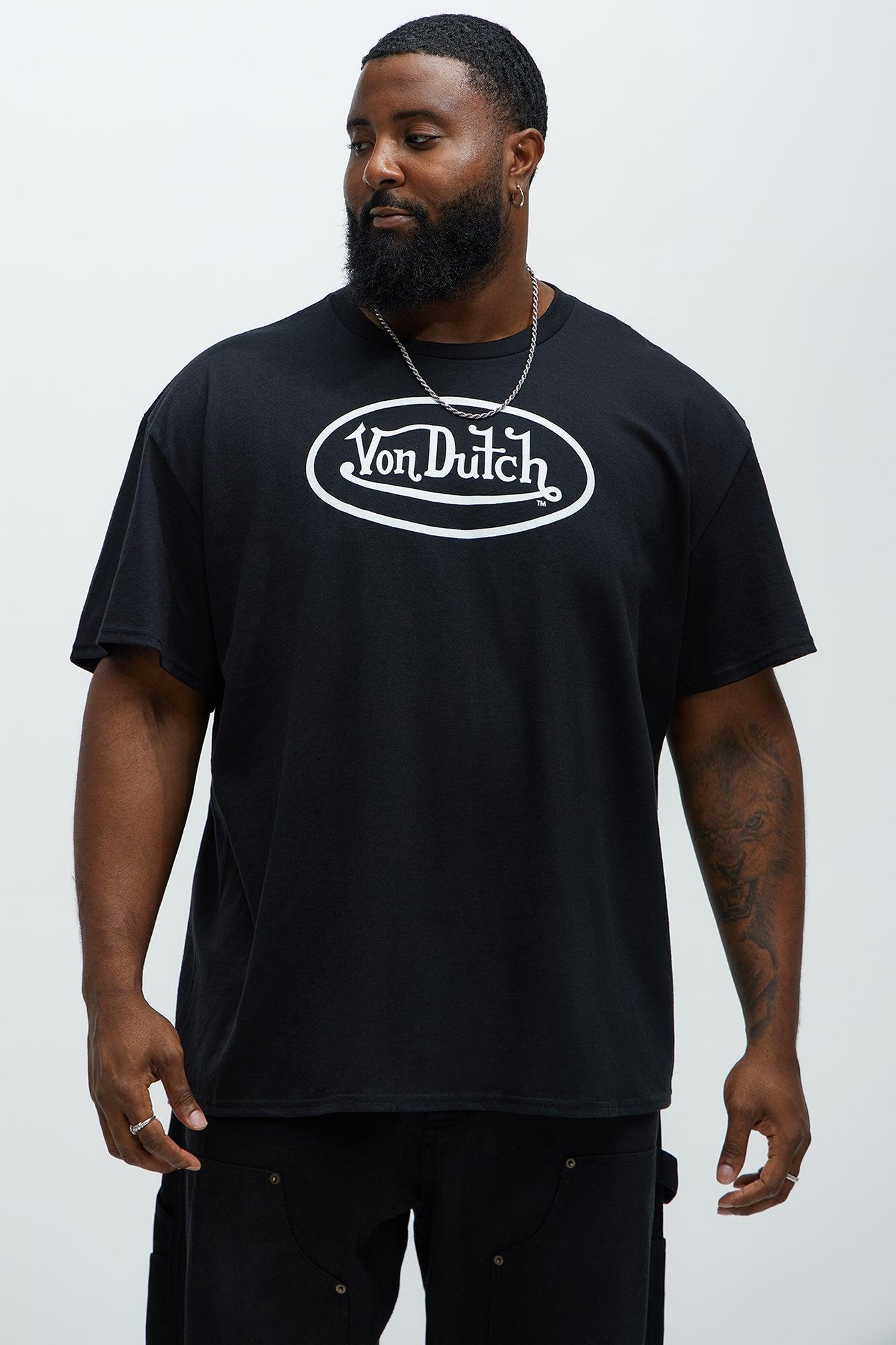 Von Dutch Logo Short Sleeve Tee - Black Product Image