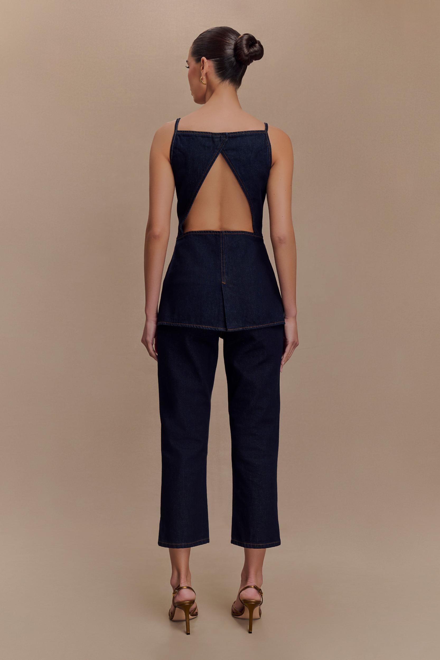 Hudson Denim Capri Pants - Indigo Blue Product Image