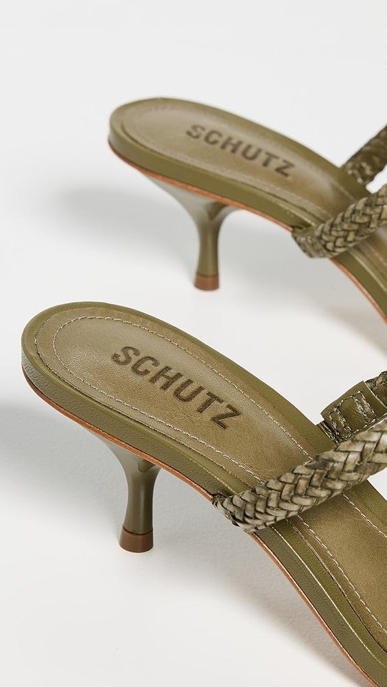 Schutz Taliah Woven Heels | Shopbop Product Image
