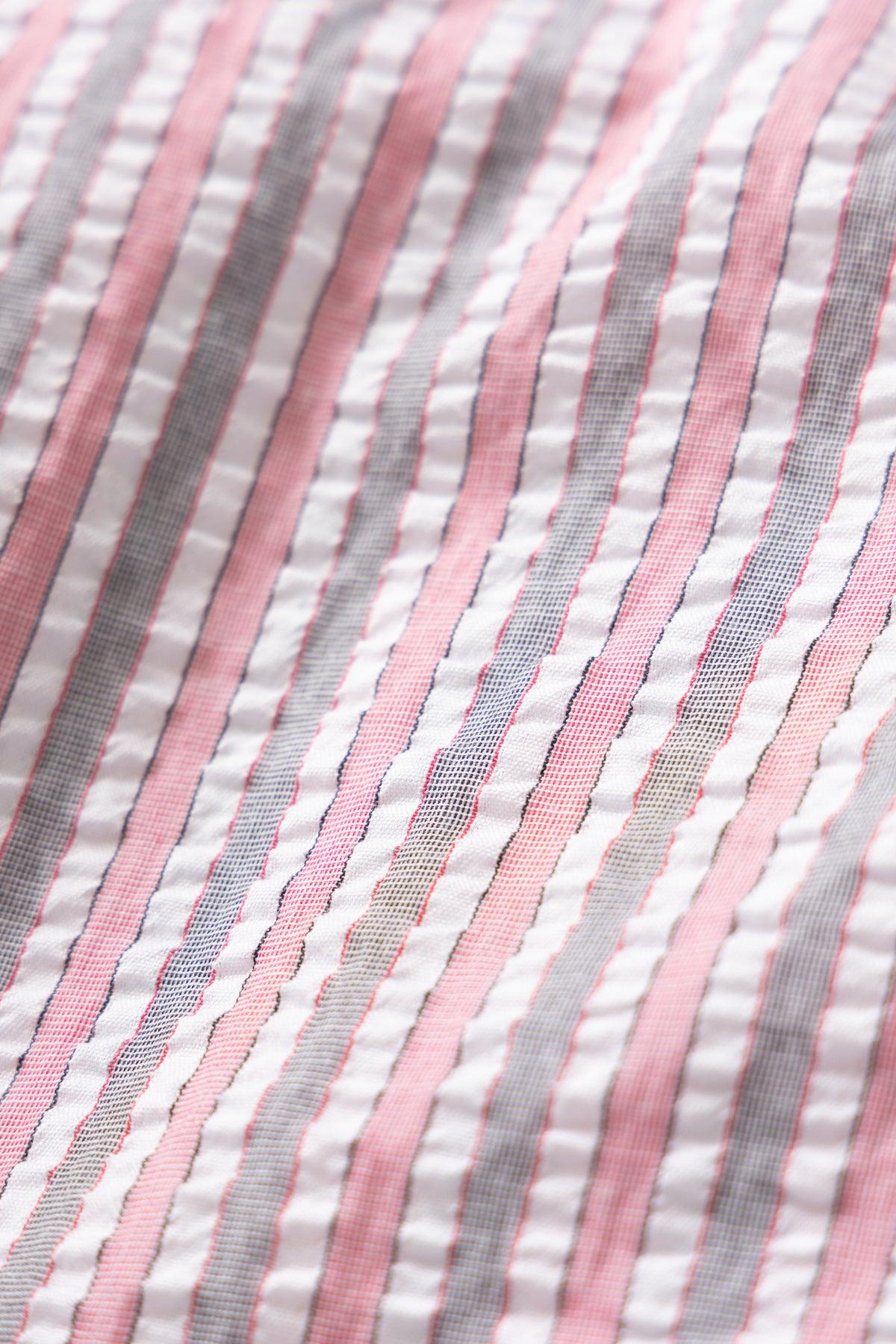 Blacksmith - Striped Military Popover - Red Product Image