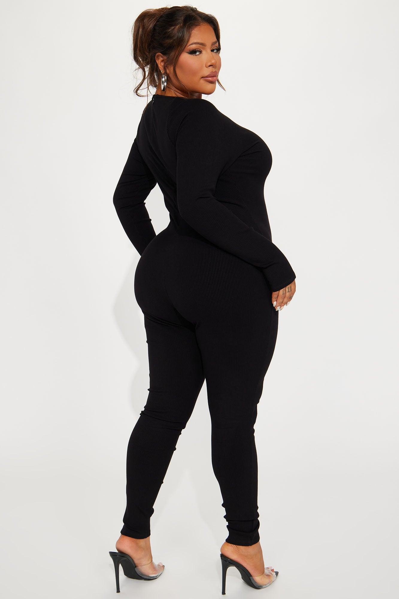Jordyn Snatched Jumpsuit - Black Product Image