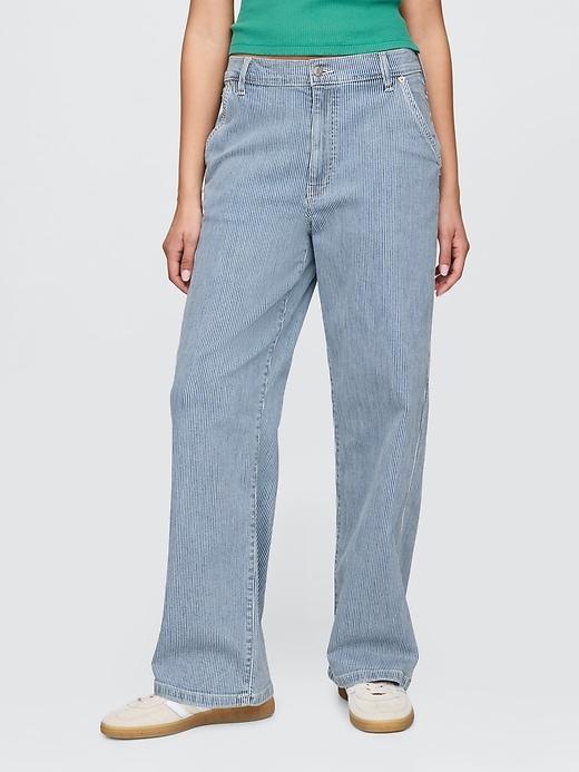 Mid Rise 90s Loose Jeans Product Image