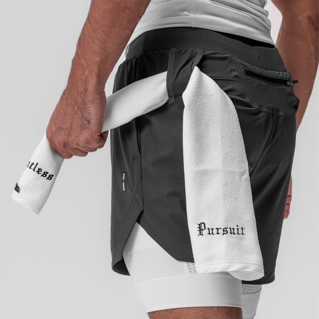 0866. Tetra-Lite® 7" Liner Short - Space Grey "Cyber"/White Male Product Image