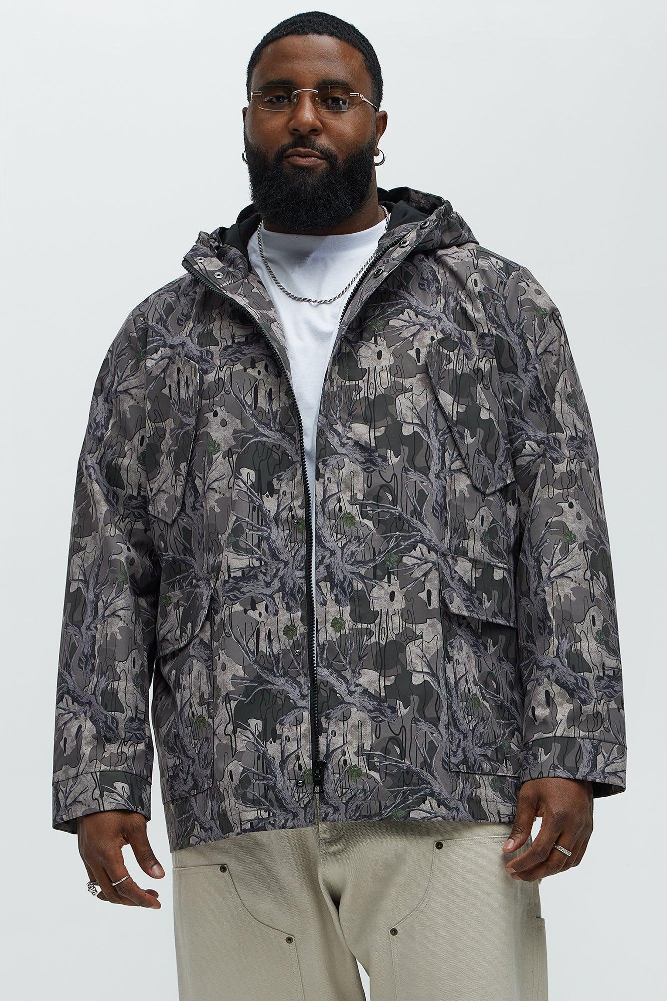 Harrow Hunting Zip Hooded Jackets - Camouflage Product Image