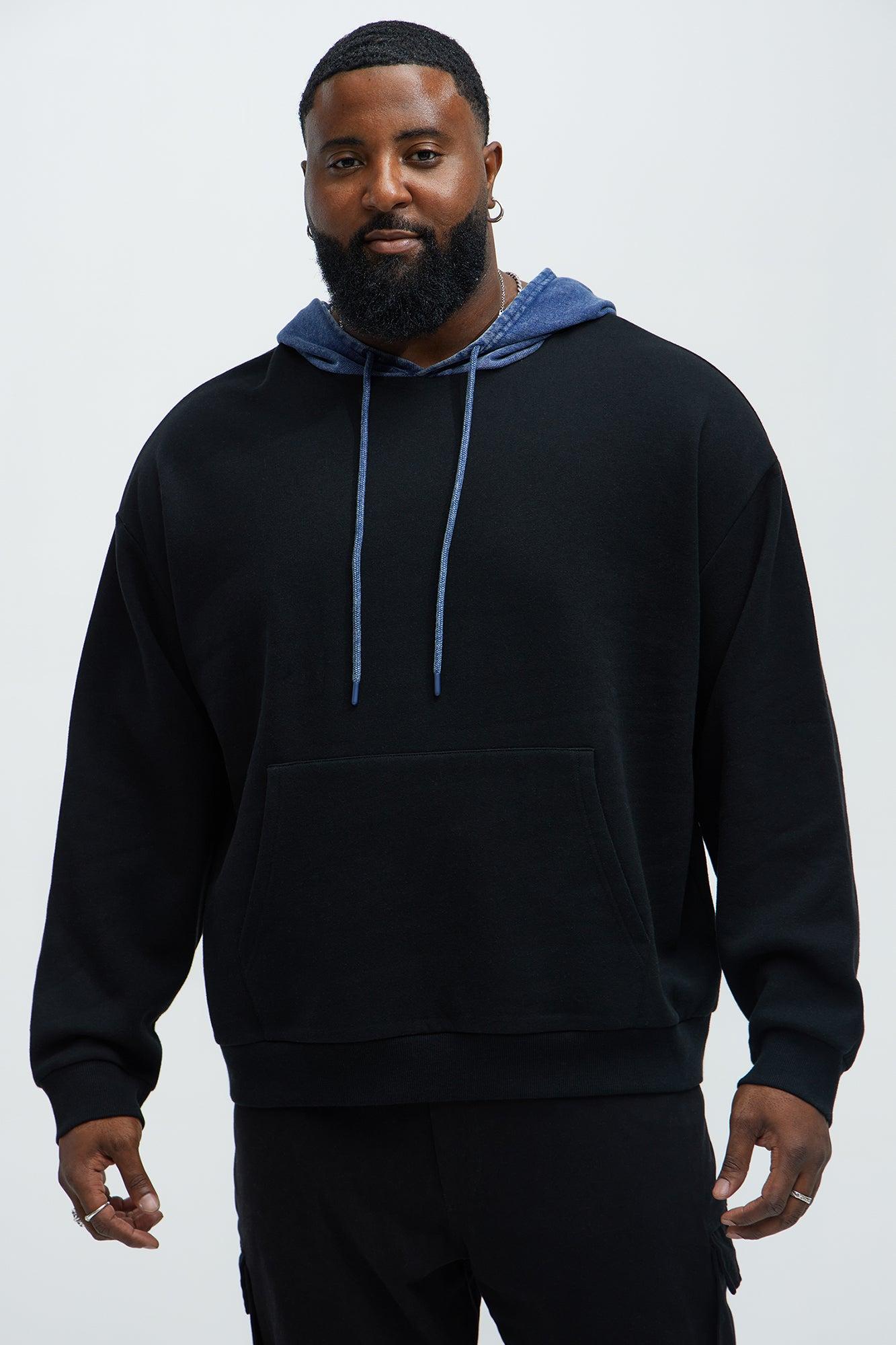 Tyson Rainy Daze Oversized Hoodie - Black/combo Product Image