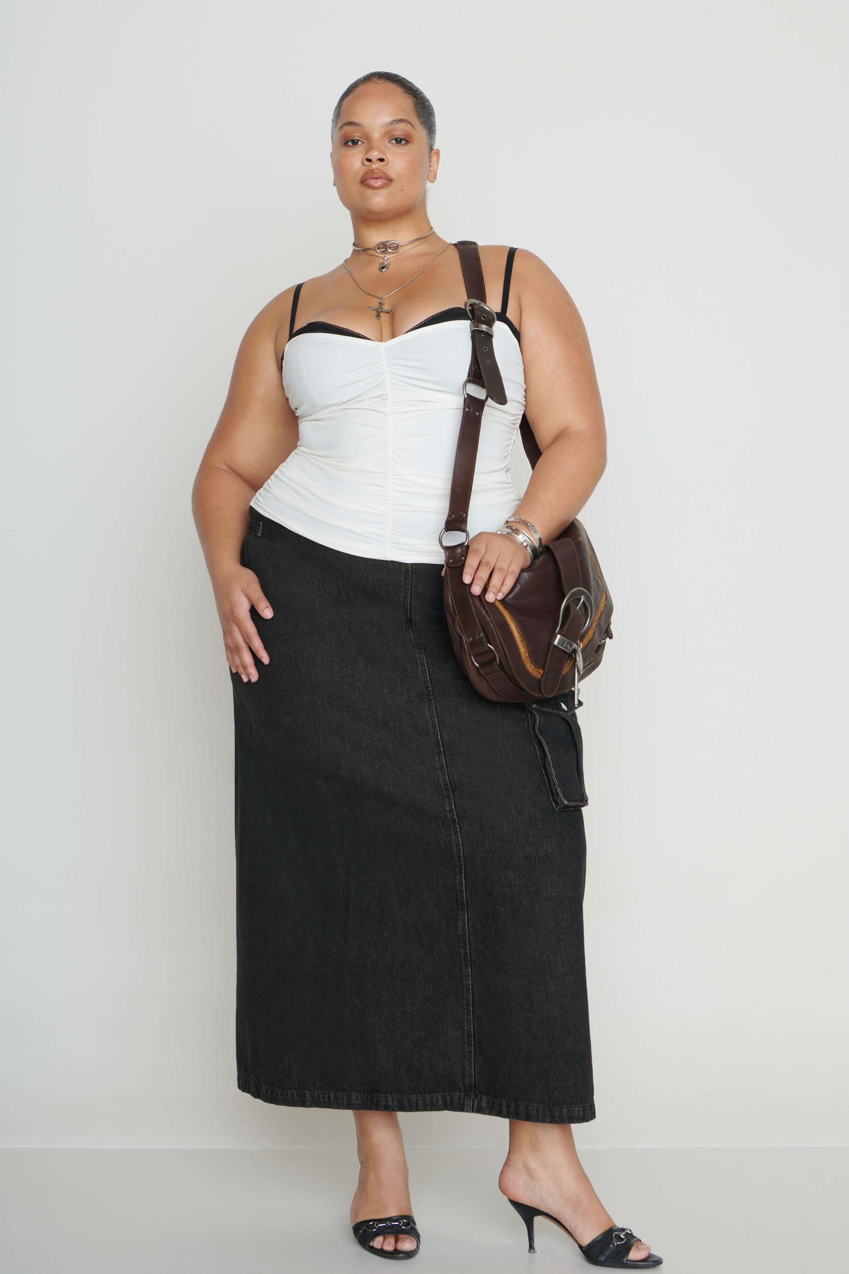 RENZO TUBE TOP - CREAM Product Image