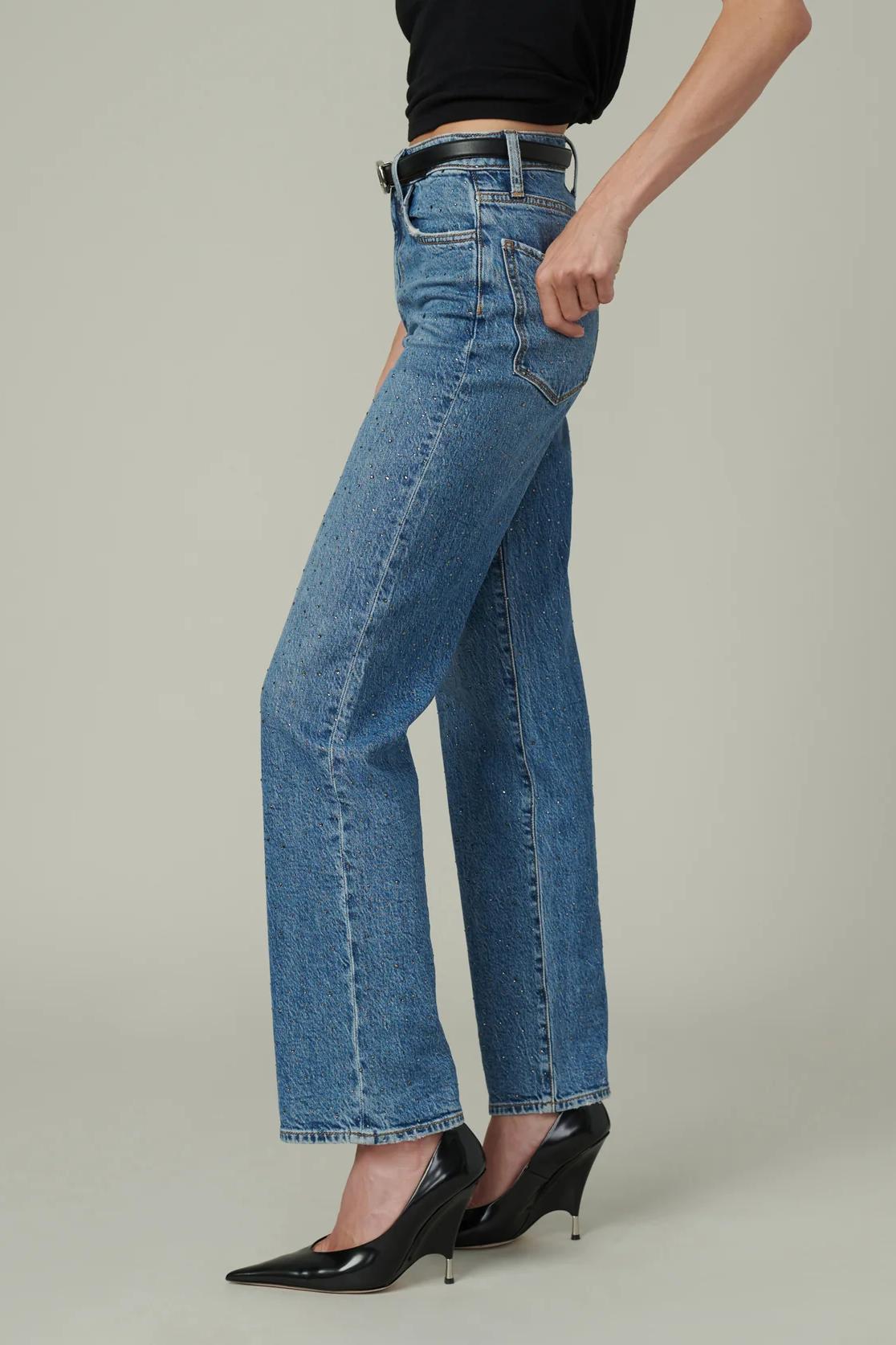 The Margot Crystal High Rise Straight - Stargaze Product Image