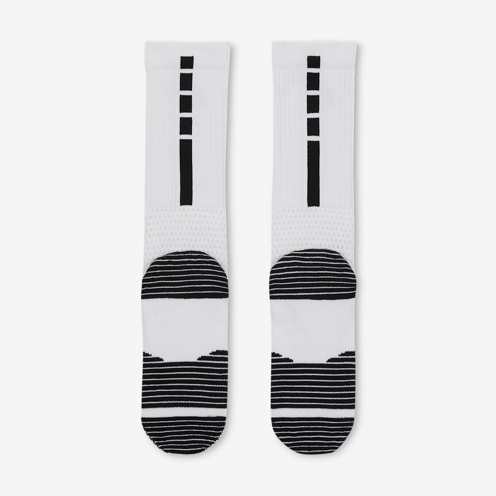 Nike Unisex Elite 2.0 Cushioned Crew Socks (1 Pair) | HM0285-100 Product Image