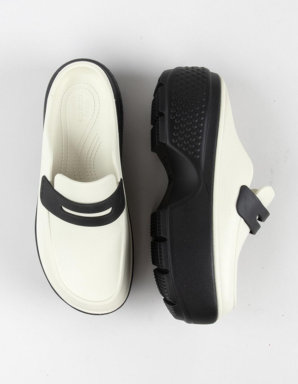 CROCS Stomp Womens Loafers - BLACK Product Image