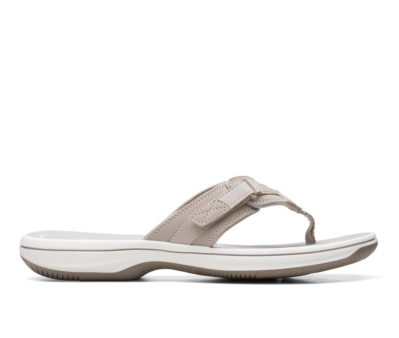 Women's Clarks Breeze Sea Flip-Flops Product Image