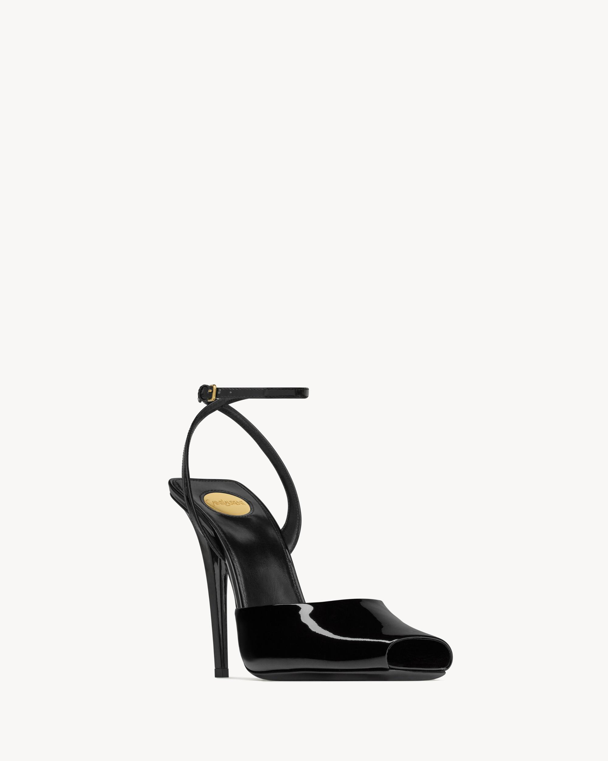 LA SCANDALE sandals in patent leather Product Image