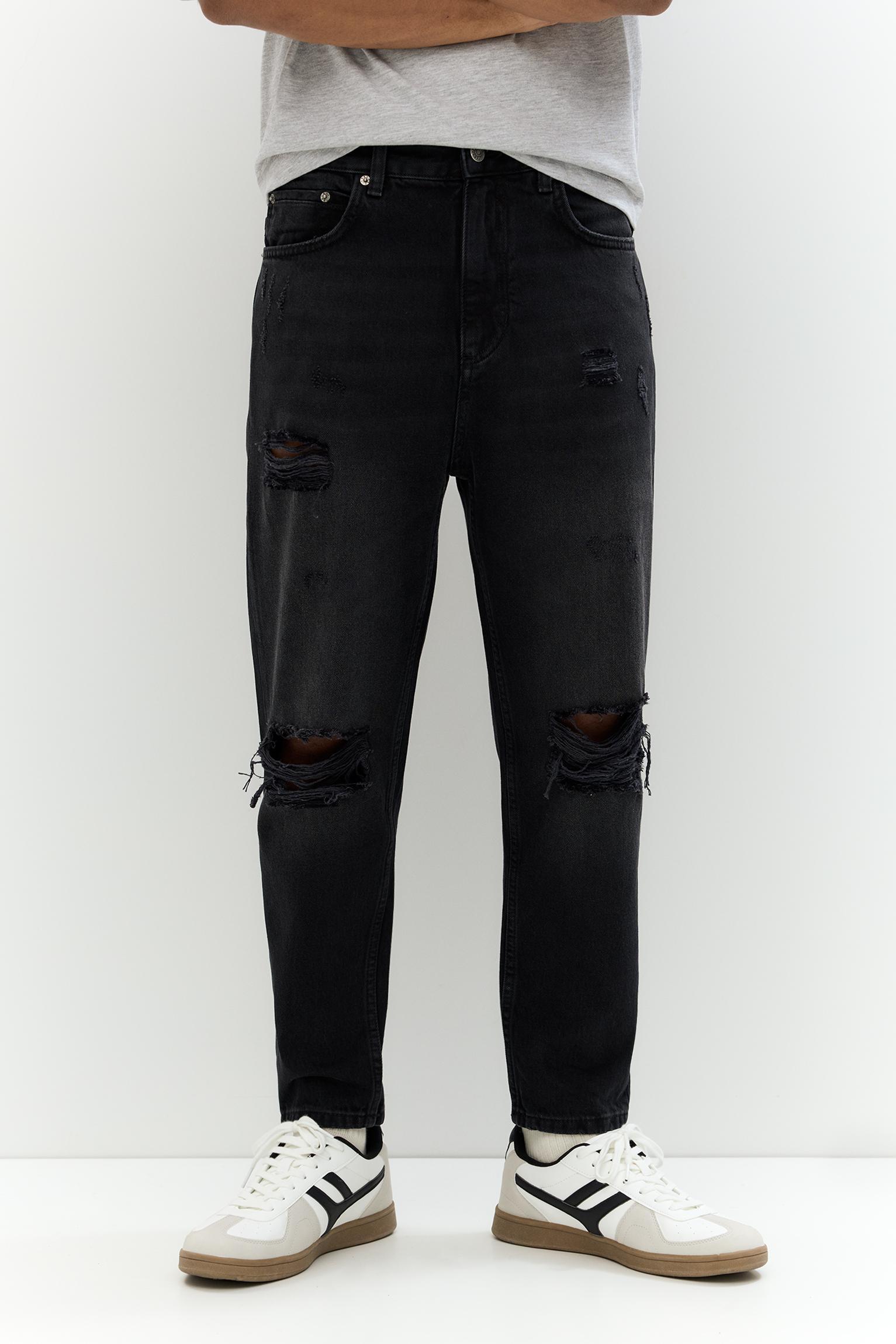 Relaxed fit ripped jeans Product Image