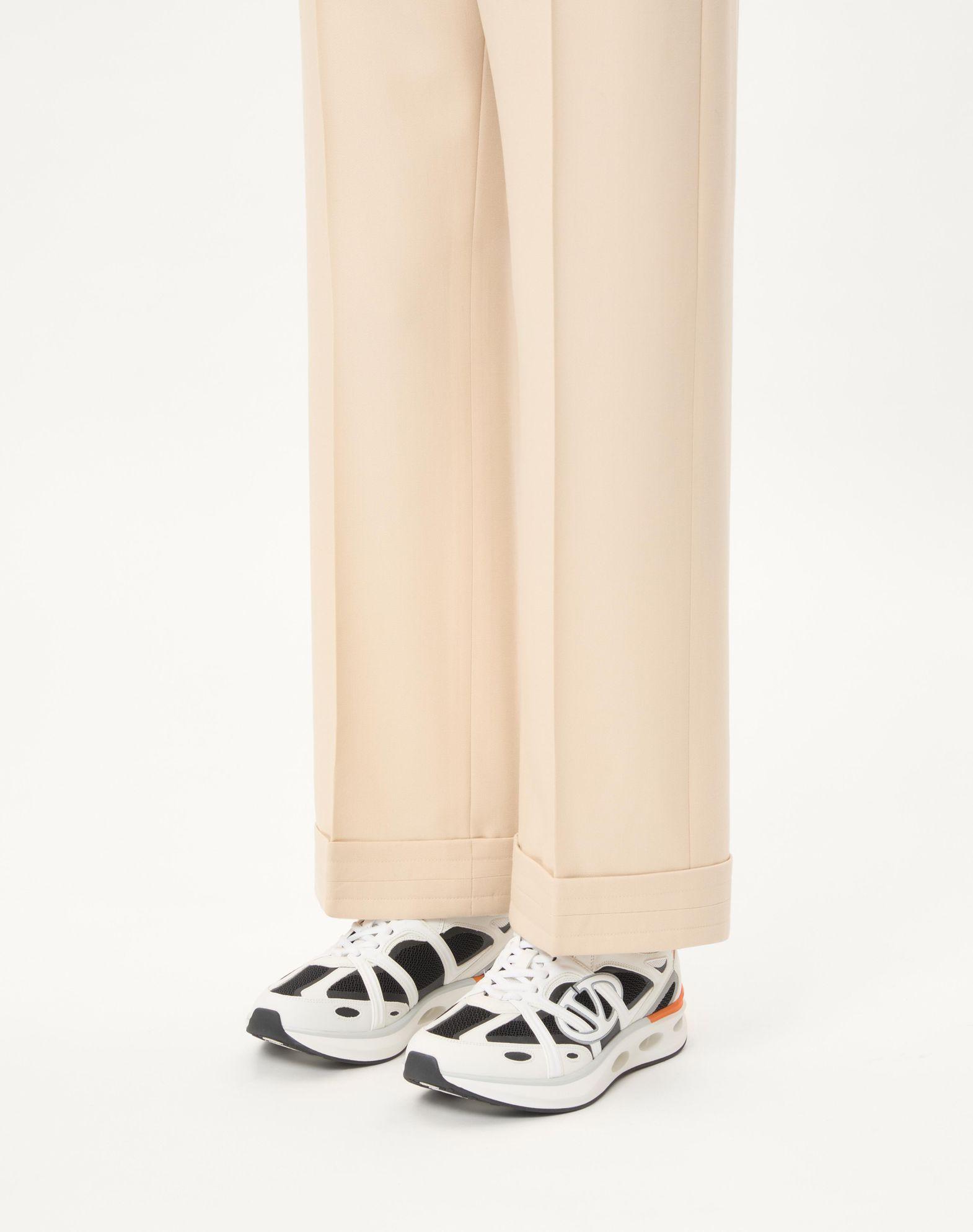 Vlogo Easyjog Low-Top Sneaker In Calfskin And Fabric Product Image