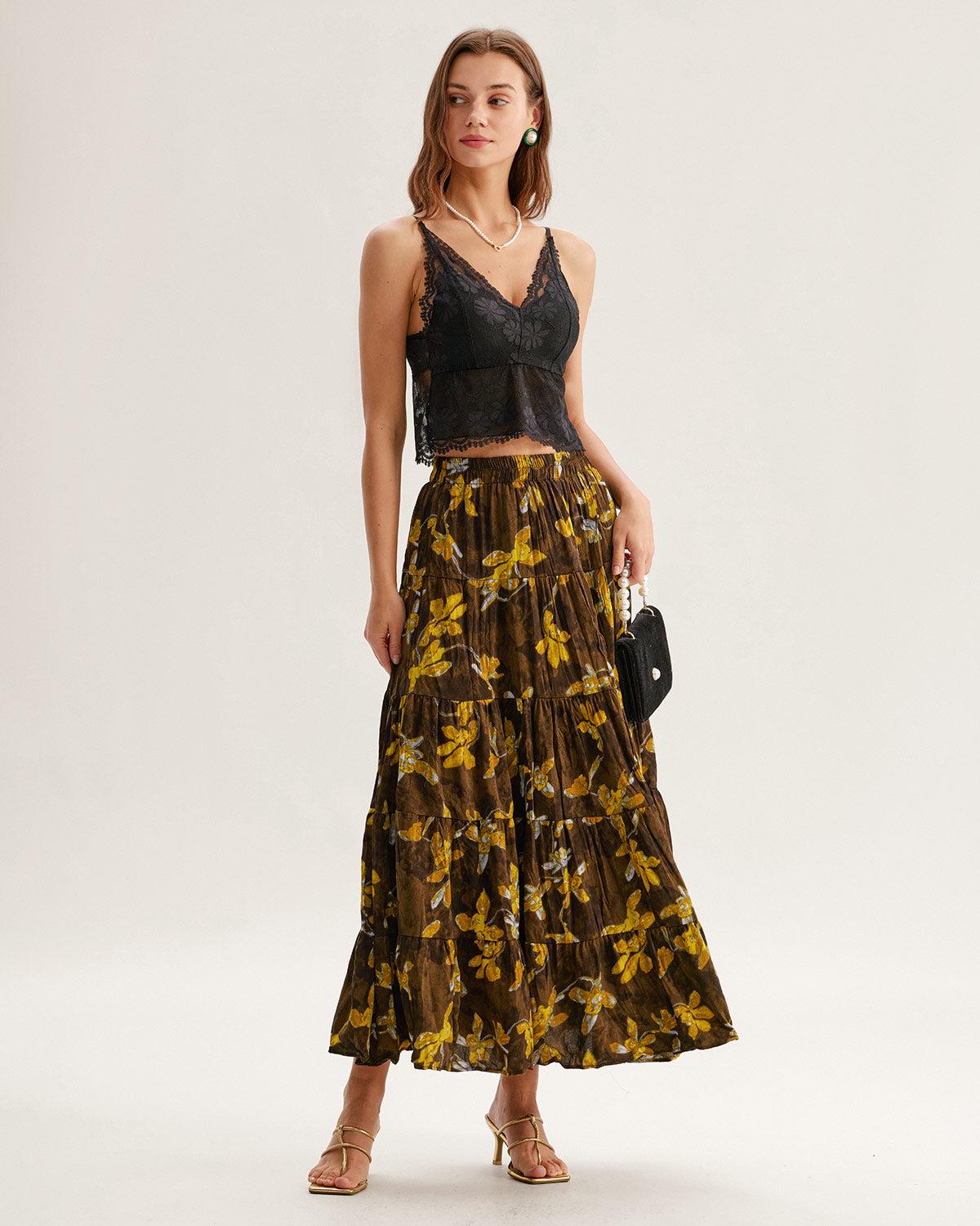 Black Lace V Neck Bustier Product Image