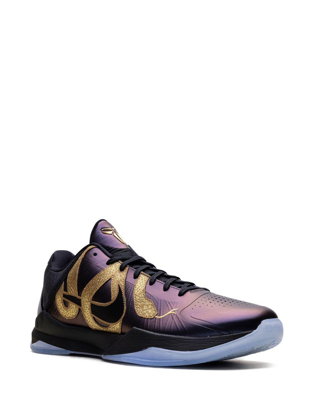 Zoom Kobe 5 Protro "Eggplant - Eggplant/Black/Metallic Gold" sneakers Product Image