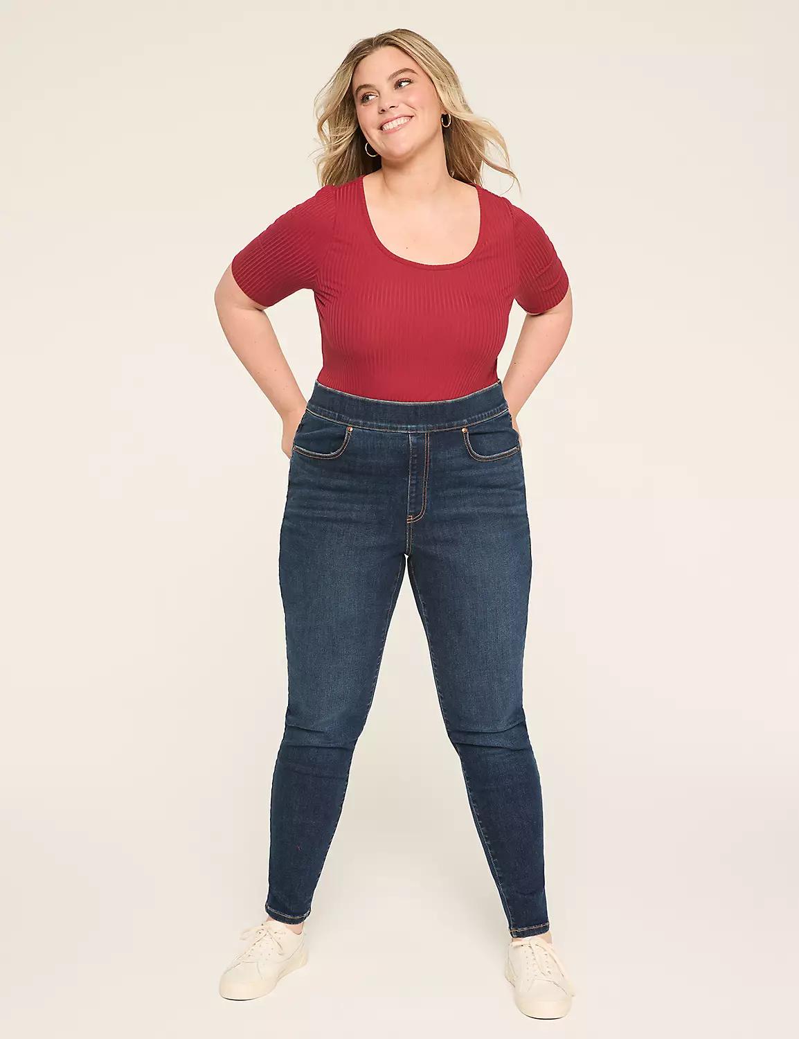 Pull-On Fit High-Rise Jegging Product Image