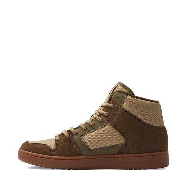 Mens DC Manteca 4 Hi WR Skate Shoe - Dark Chocolate / Military Product Image
