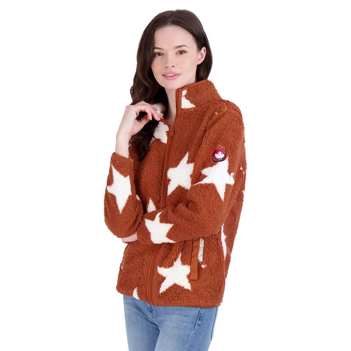 Canada Weather Gear Women's Logo Printed Cowl Neck Fleece Hoodie Female Product Image