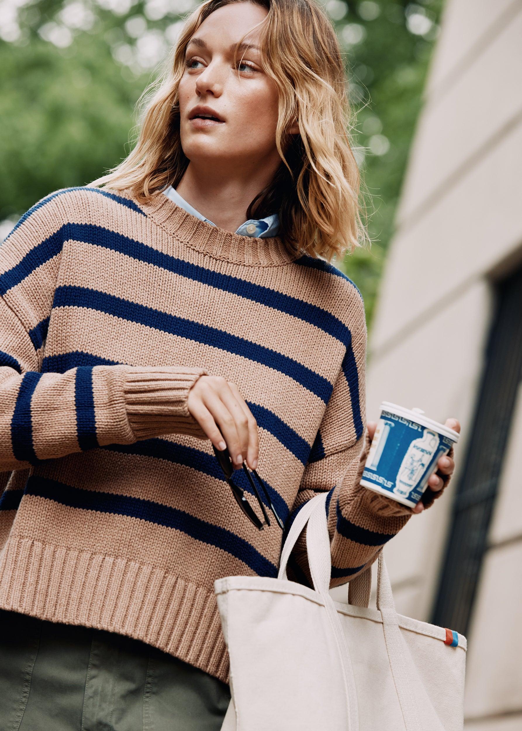 The Liv - Toffee/Navy Product Image