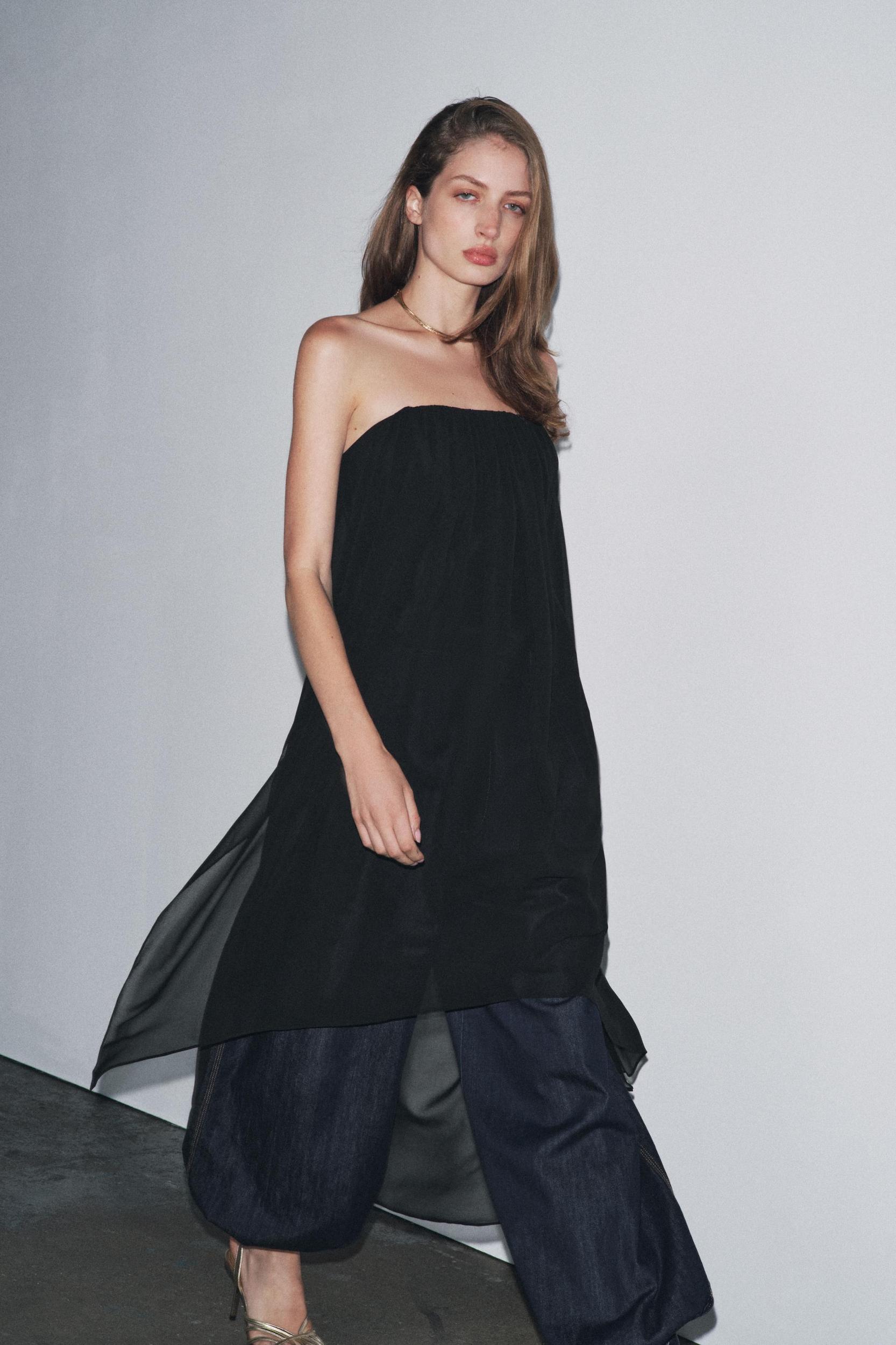 ZW COLLECTION STRAPLESS LONG TOP Product Image