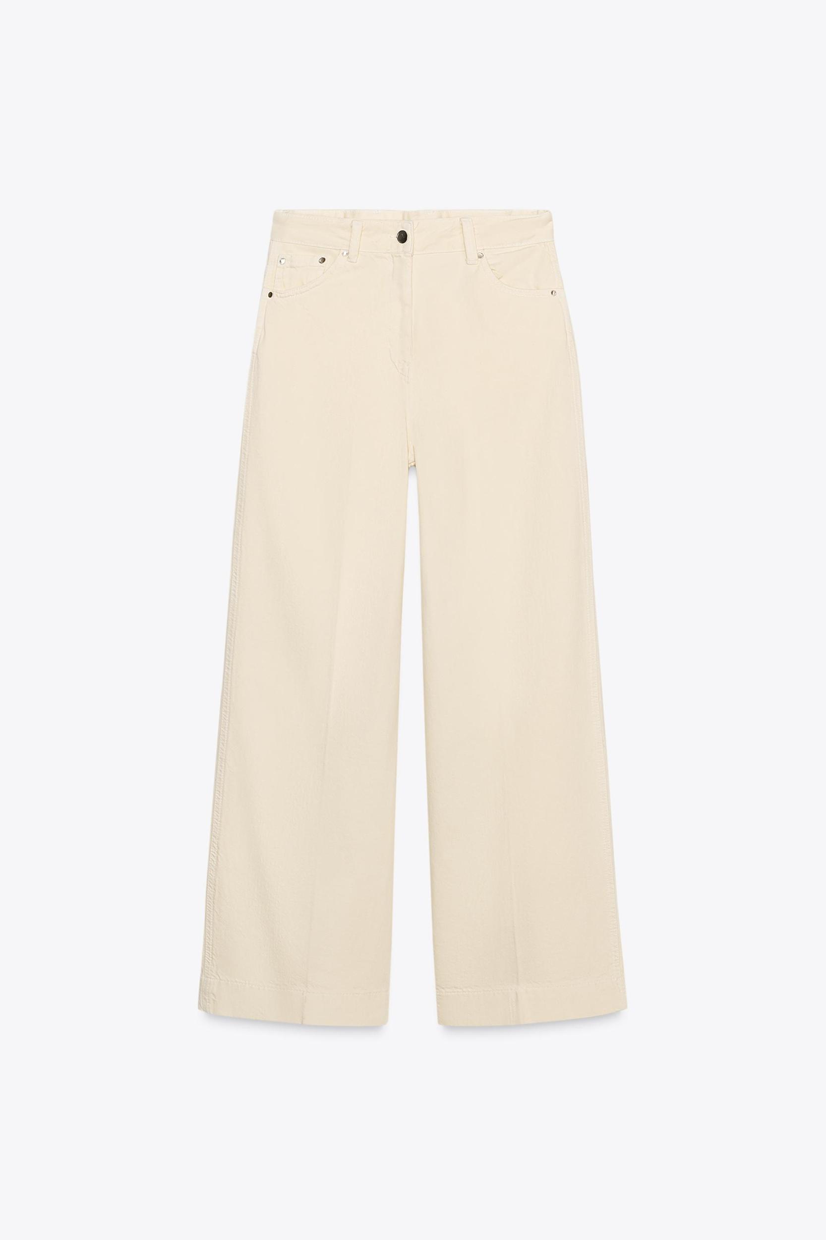 HIGH-WAISTED LOOSE FIT JEANS ZW COLLECTION Product Image