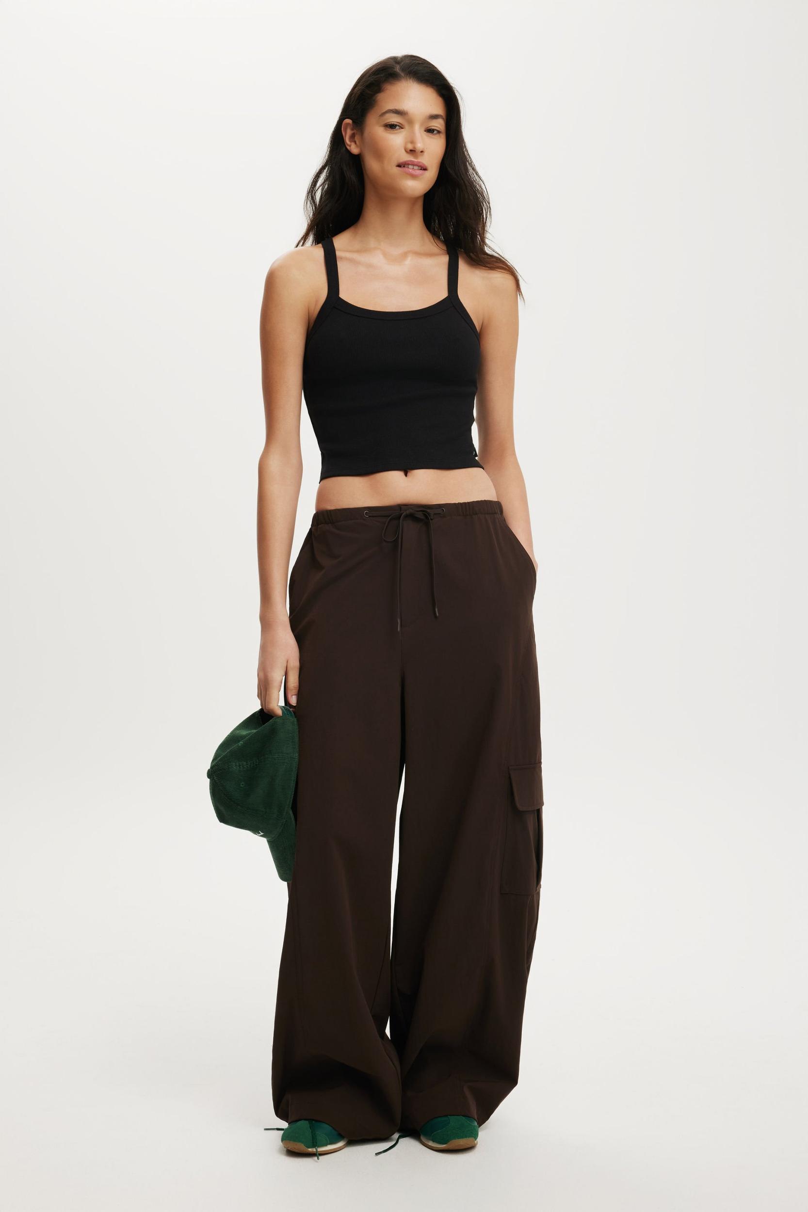 Active Rib T-Bar Cropped Tank Product Image