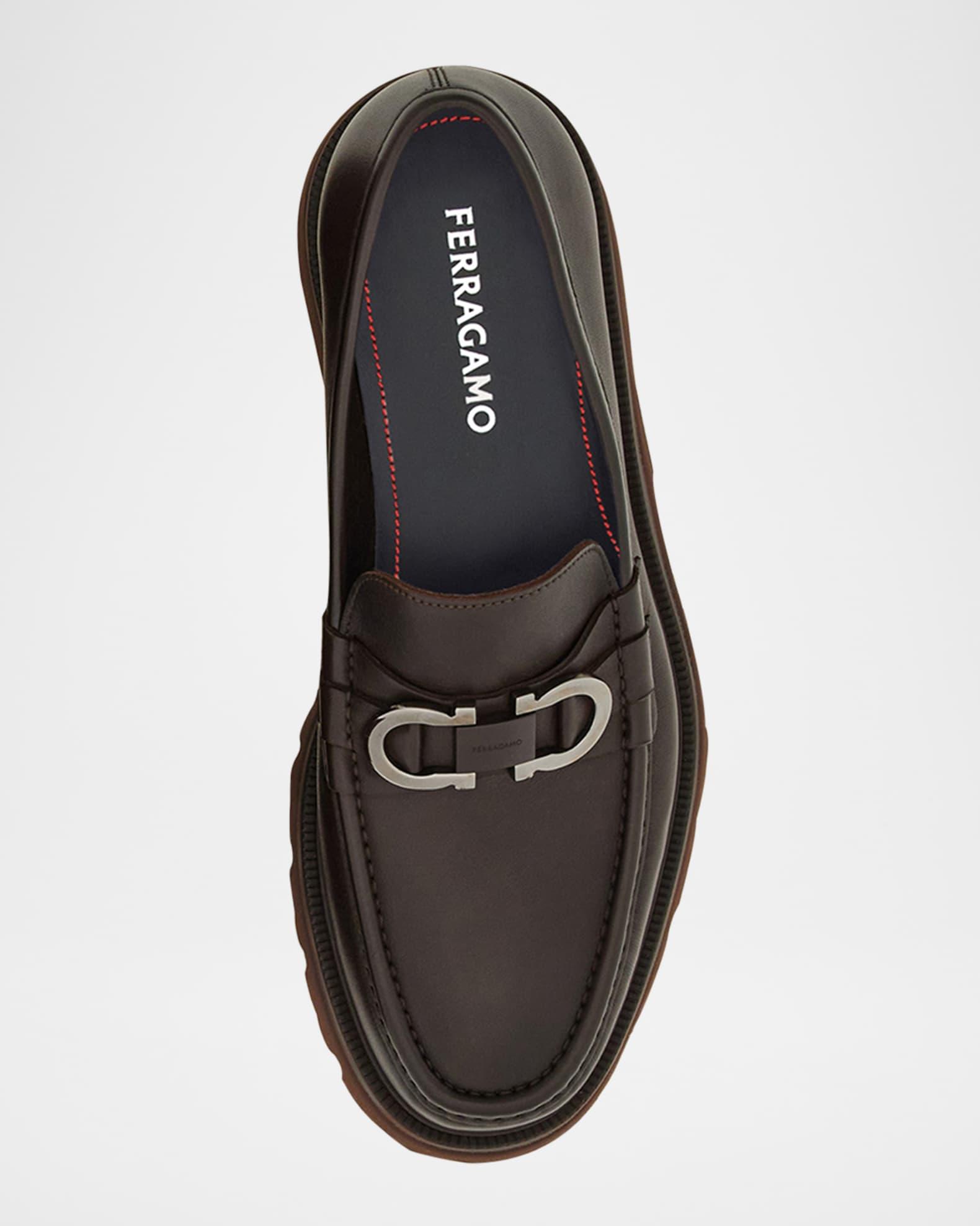 Men's Cocoon Gancini Lug-Sole Moccasin Loafers Product Image