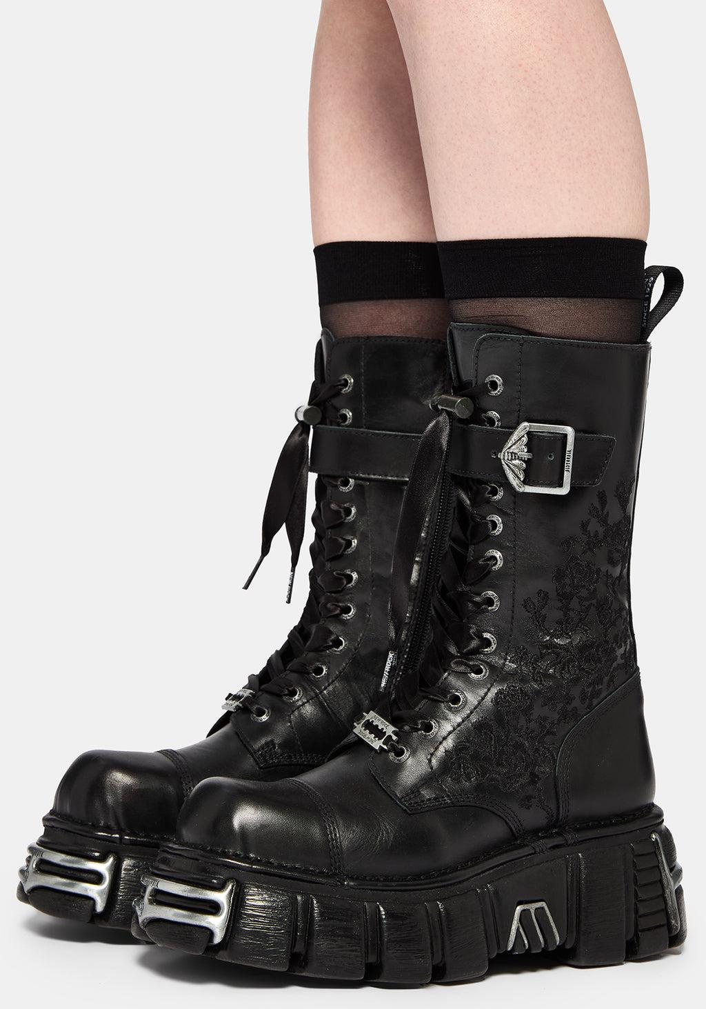 Disturbia x New Rock Nyxx Boots Product Image