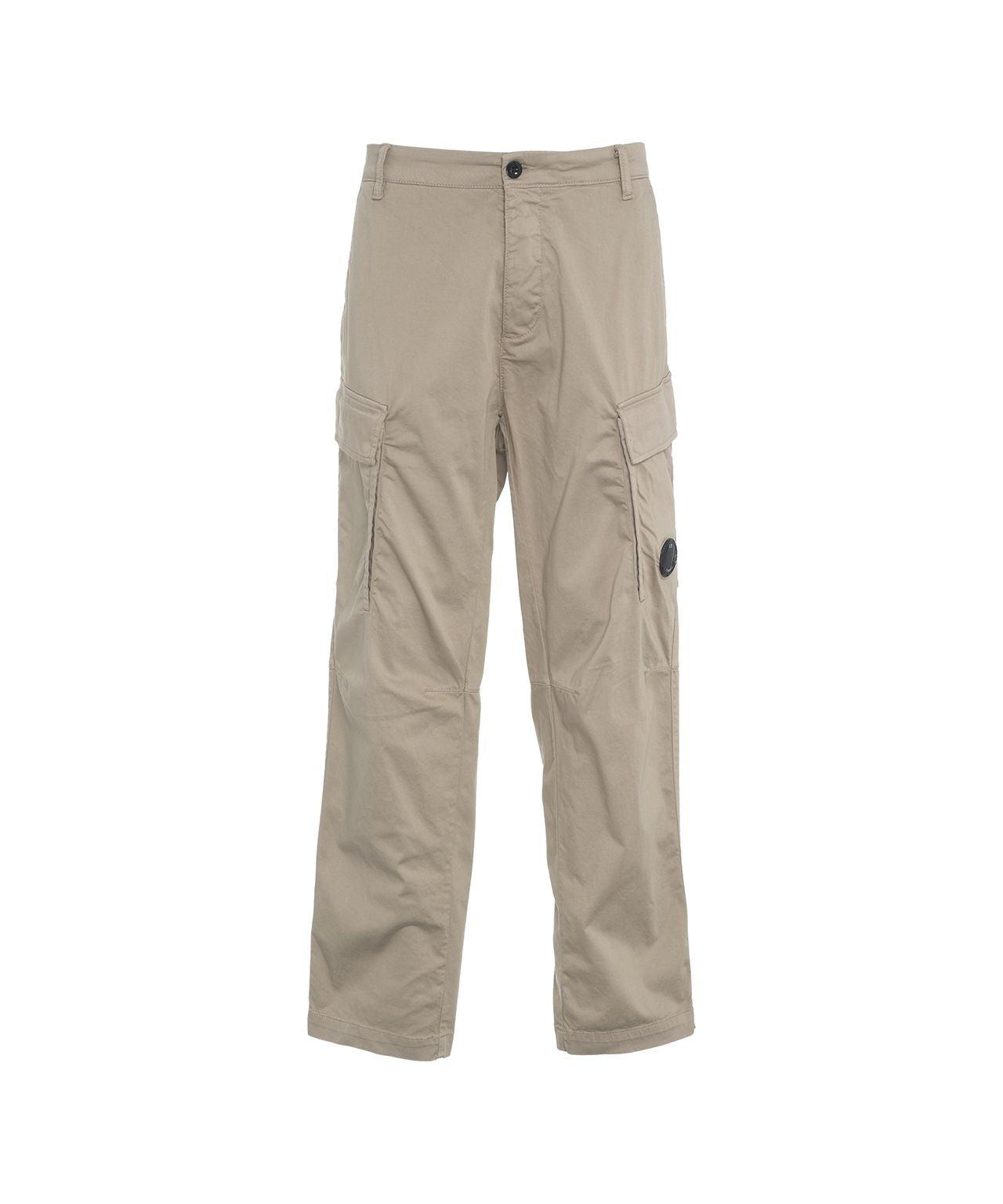 Cargo pants with logo patch Product Image