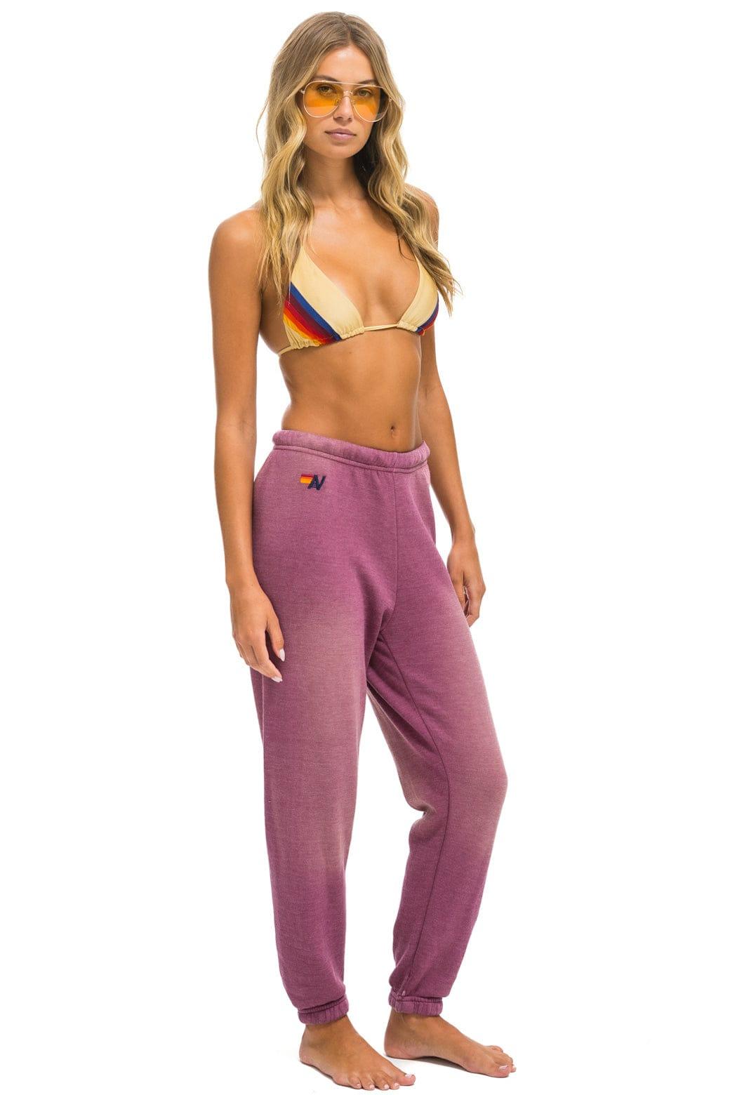 ESSENTIAL SWEATPANTS - FADED BERRY Female Product Image