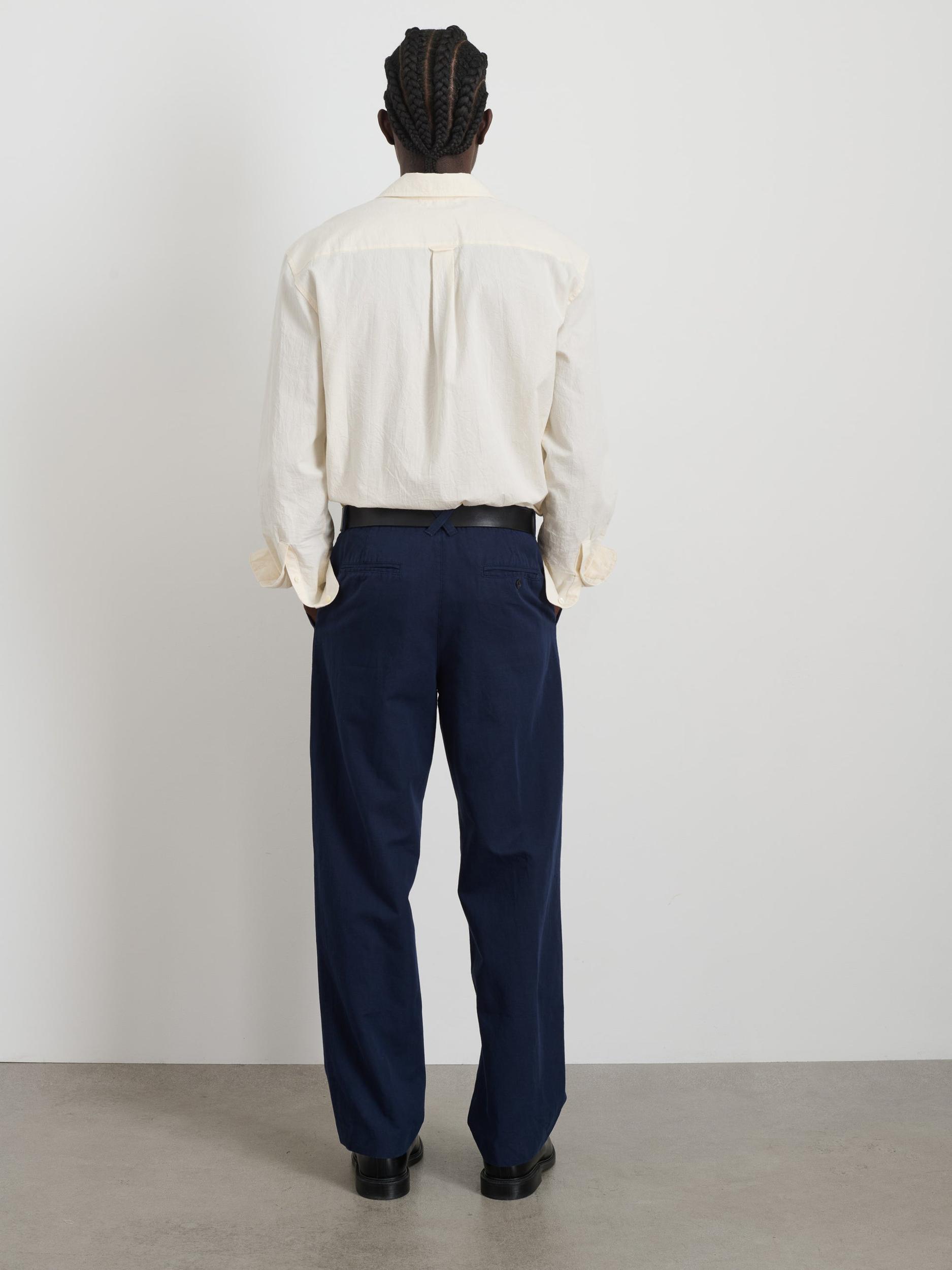 Cooper Trouser in Cotton Linen Product Image