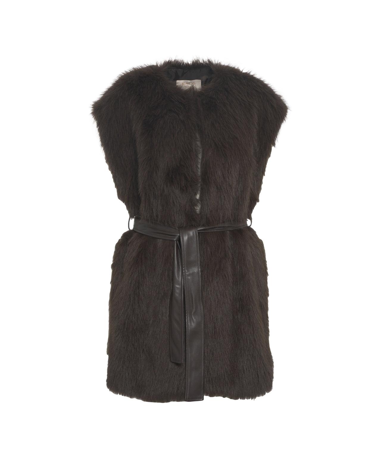 Faux fur vest Product Image