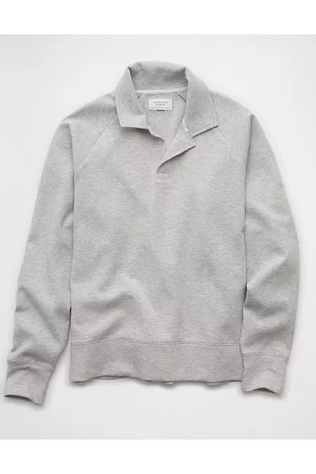 AE 24/7 Long-Sleeve Rugby Polo Sweatshirt Men's Product Image