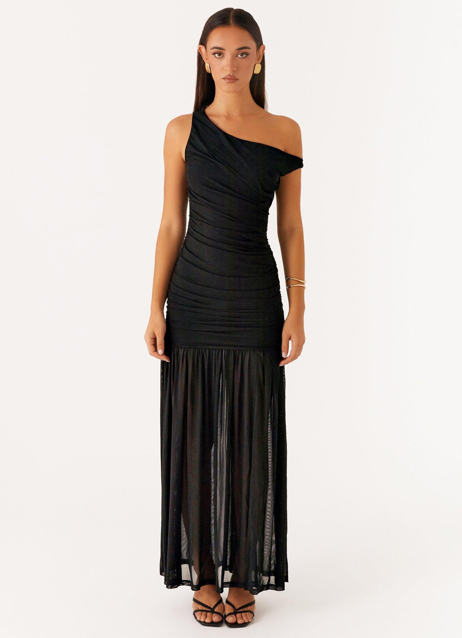 Pavilion Maxi Dress - Black Product Image