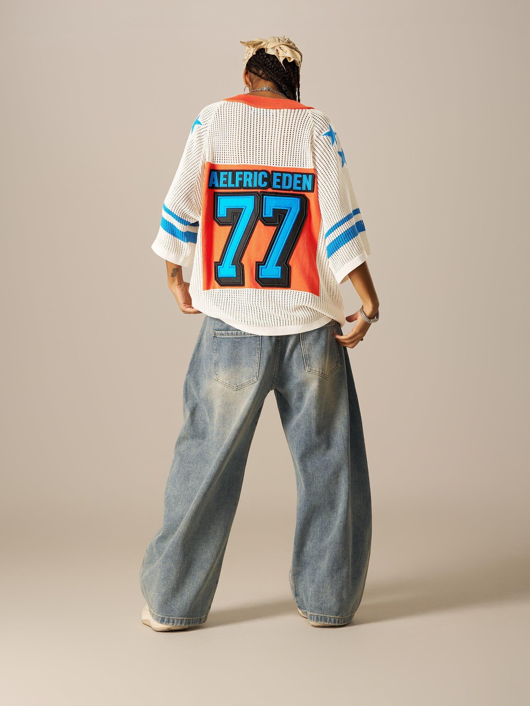 Aelfric Eden 77 Mesh V-Neck Knit Product Image