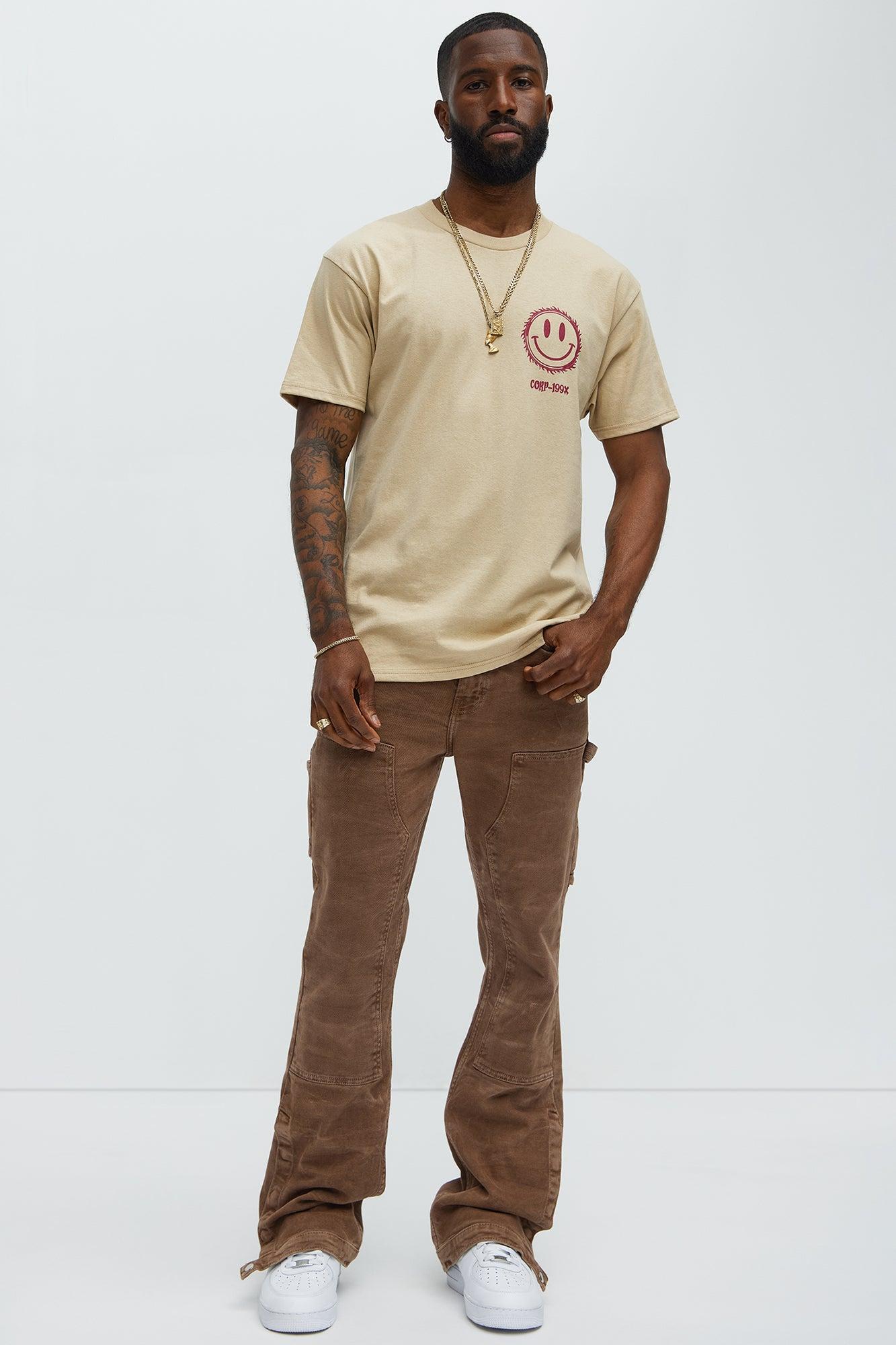 Fearless For What I Have Short Sleeve Tee - Sand Product Image