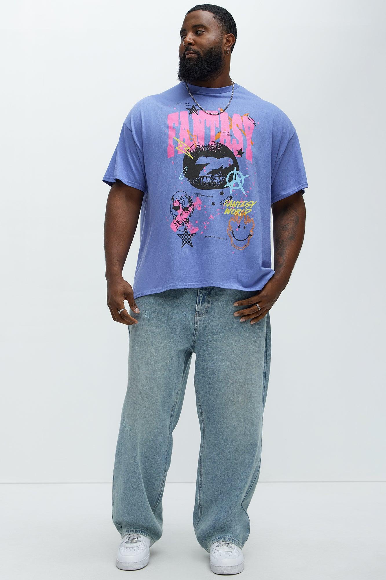 Fantasy World Short Sleeve Tee - Purple Product Image