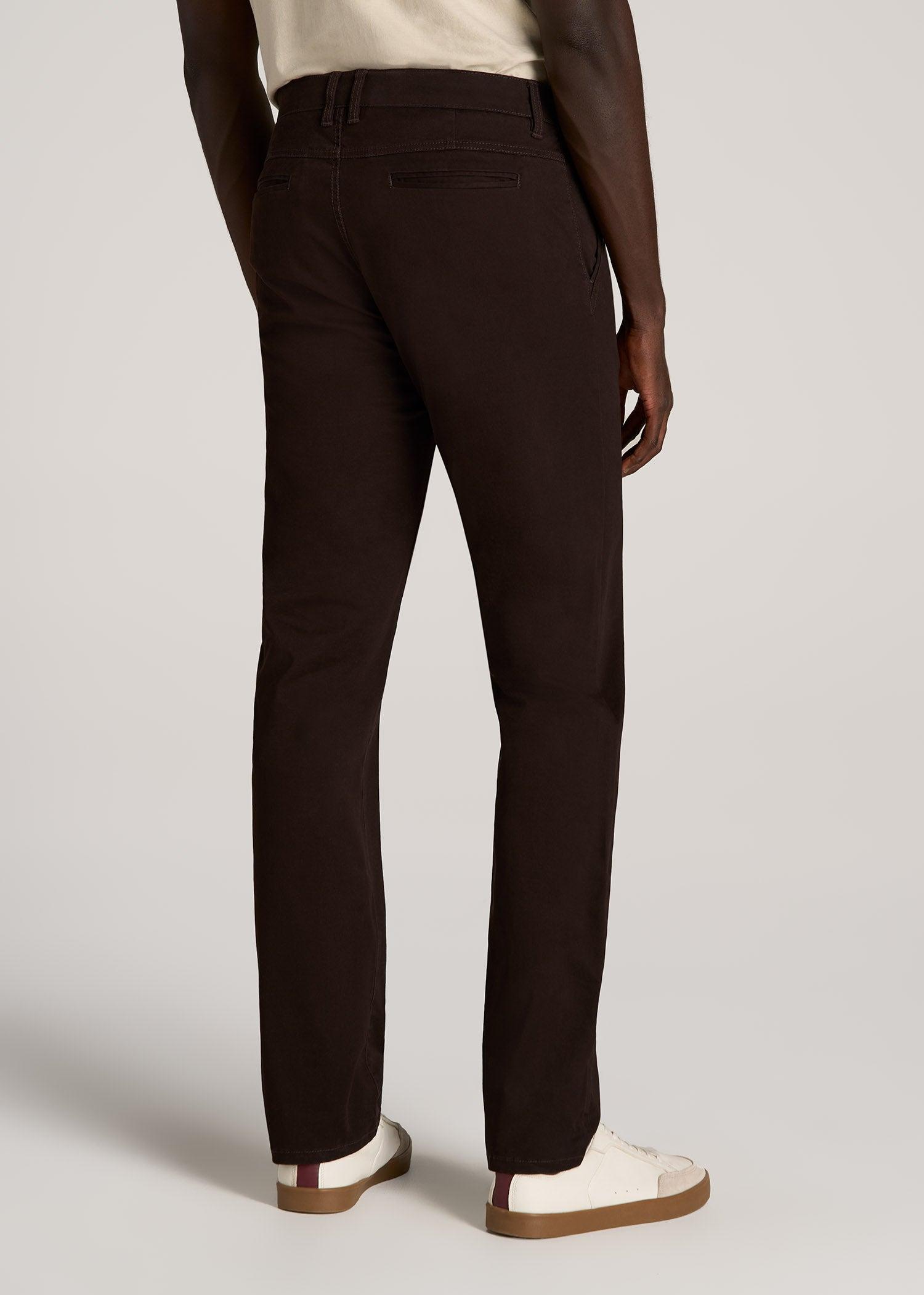 Carman TAPERED Chinos for Tall Men in Black Male Product Image
